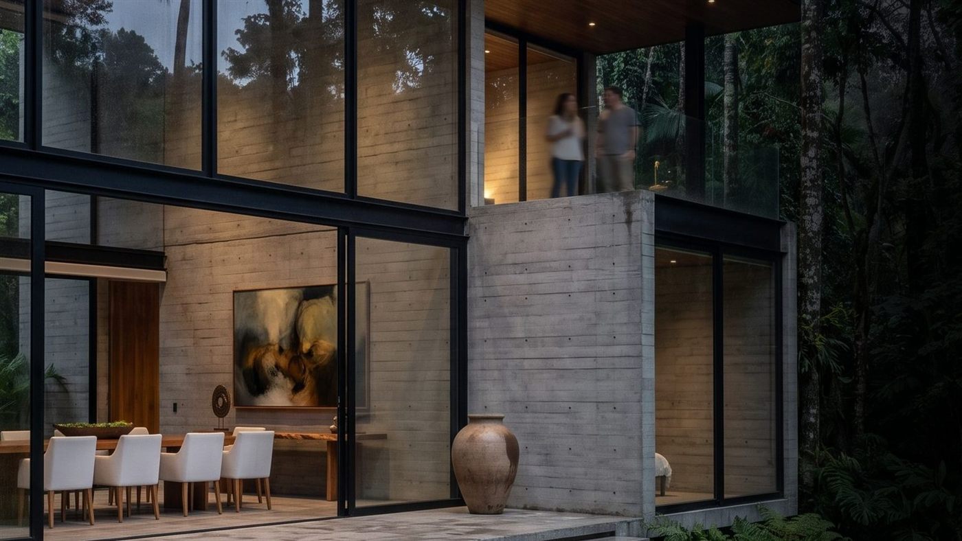 Claro — Casa en el bosque