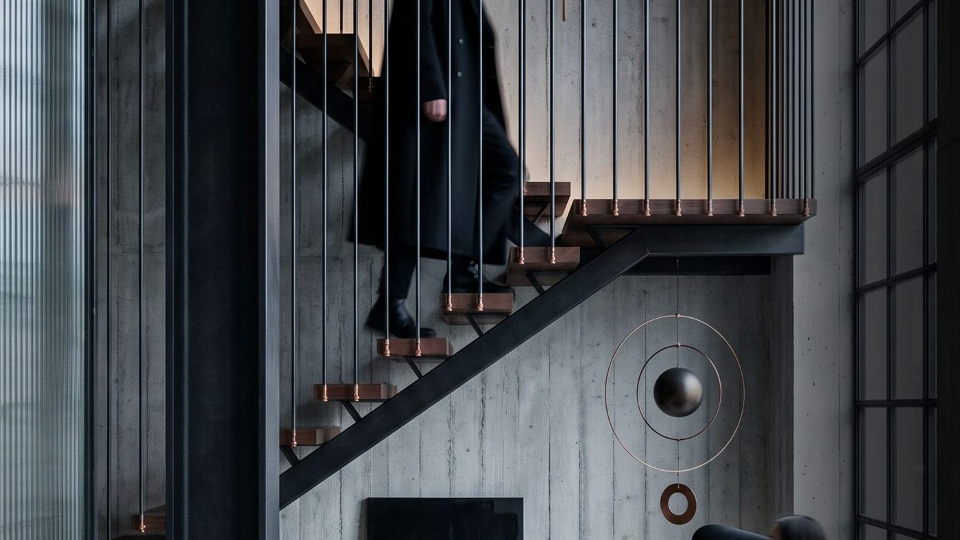 Péndulo — Interiorismo · vestíbulo