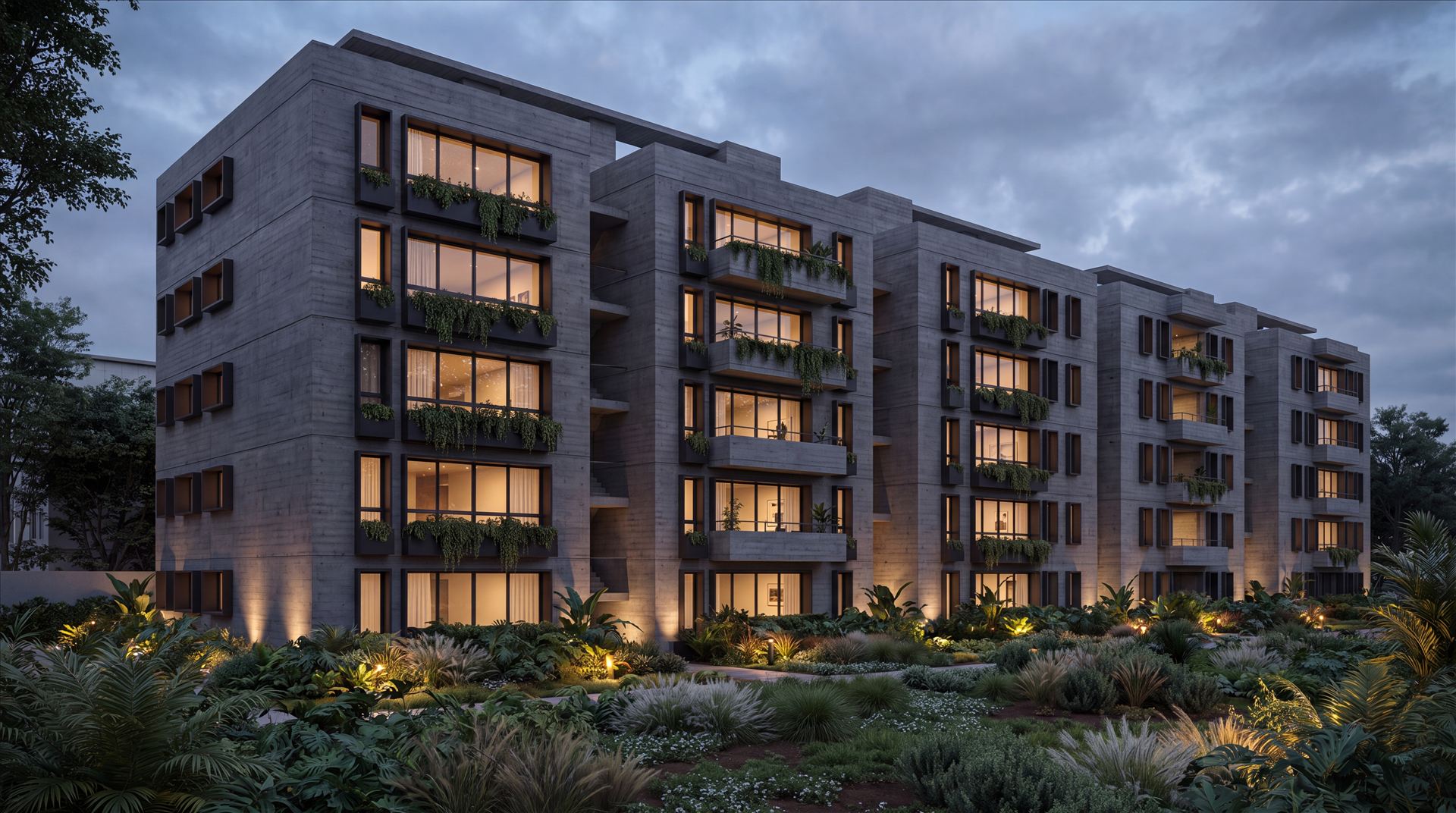 Render — interiores Las Quintas Cero Dos